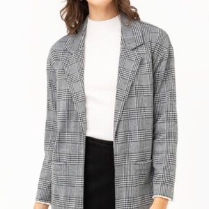 Plaid Blazer